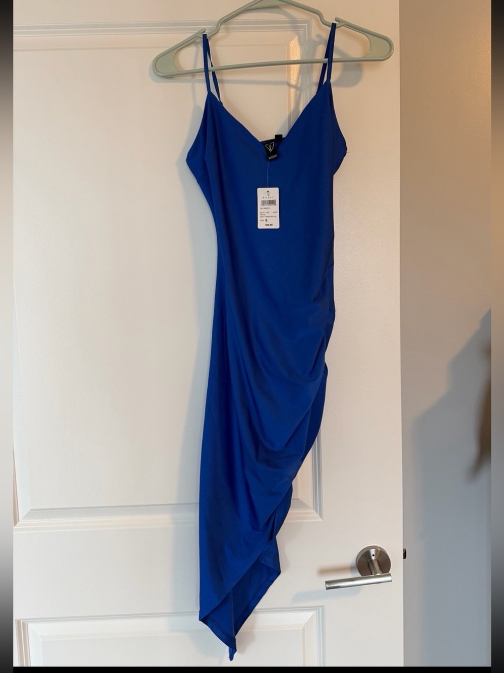 Windsor Royal Blue Asymmetrical Dress